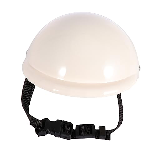 BESPORTBLE Hundehelm Weiß Für Welpen Haustier-sicherheitshut Aus Hochwertigem Material Sonnenschutz Regenschutz Haustierbedarf BESPORTBLE Hundehelm Weiß Für Welpen Haustier-sicherheitshut Aus Hochwertigem Material Sonnenschutz Regenschutz Haustierbedarf von BESPORTBLE