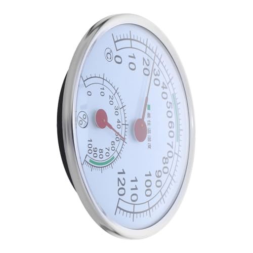 BESPORTBLE Hygrometer und Thermometer für Sauna und Dampfbad Hochpräzises Messgerät für Temperatur und Luftfeuchtigkeit für Hotels Spas und Private Saunen BESPORTBLE Hygrometer und Thermometer für Sauna und Dampfbad Hochpräzises Messgerät für Temperatur und Luftfeuchtigkeit für Hotels Spas und Private Saunen von BESPORTBLE