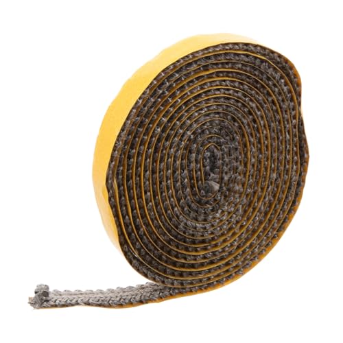 BESPORTBLE Kaminofen Dichtungsgummi Selbstklebend Hitzebeständig Für Holzöfen Und Rauchschutz Einfache Installation von BESPORTBLE