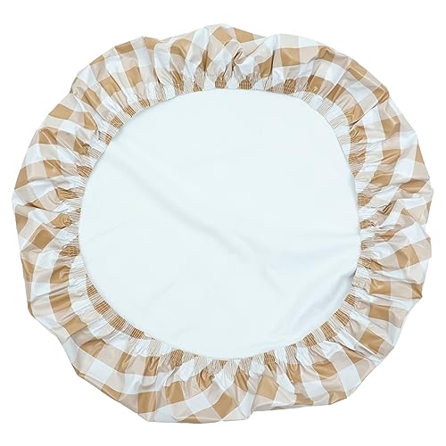 BESPORTBLE Picknick-tischdecke Für Outdoor-Camping Dekorative Tischdecken Rot Kariert 90 cm X 90 cm von BESPORTBLE