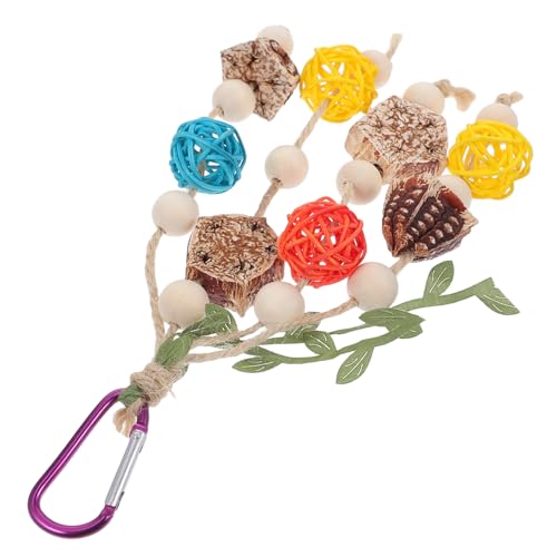 BESPORTBLE Vogel-papagei-Spielzeug Zum Aufhängen Kauspielzeug für Vögel Natur und Holz Futtersuchspielzeug Verpackung Vogelkäfig Beißspielzeug Zum Aufhängen BESPORTBLE Vogel-papagei-Spielzeug Zum Aufhängen Kauspielzeug für Vögel Natur und Holz Futtersuchspielzeug Verpackung Vogelkäfig Beißspielzeug Zum Aufhängen von BESPORTBLE