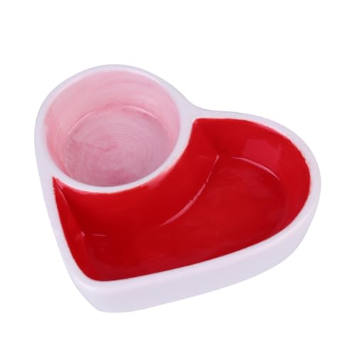 BESPORTBLE Ceramic Bowl Futternapf Für Haustiere Mit Geteiltem Design Für Hauptnahrung Und Snacks Für Hamster Mäuse Vögel Und Andere Kleintiere Leicht Zu Reinigen Und Robust BESPORTBLE Ceramic Bowl Futternapf Für Haustiere Mit Geteiltem Design Für Hauptnahrung Und Snacks Für Hamster Mäuse Vögel Und Andere Kleintiere Leicht Zu Reinigen Und Robust von BESPORTBLE