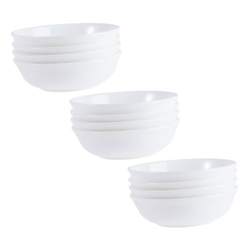 BESPORTBLE Keramische Malpalette Und Dipschalen Set – 12 Stück - 3 Zoll 30ml - Multifunktionale Vorspeisen Und Soßenschalen in Weiß Ideal Für Ketchup Desserts Und Kreative Malprojekte von BESPORTBLE