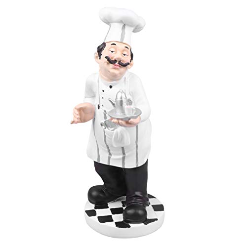 BESPORTBLE Koch Figuren Deko Küchenchef Figur Winkender Koch Bäcker Dekofigur Harz Skulptur Desktop Ornamente Küche Restaurant Dekoration Wohnzimmer Tischdeko Cafe Bäckerei Ornament BESPORTBLE Koch Figuren Deko Küchenchef Figur Winkender Koch Bäcker Dekofigur Harz Skulptur Desktop Ornamente Küche Restaurant Dekoration Wohnzimmer Tischdeko Cafe Bäckerei Ornament von BESPORTBLE