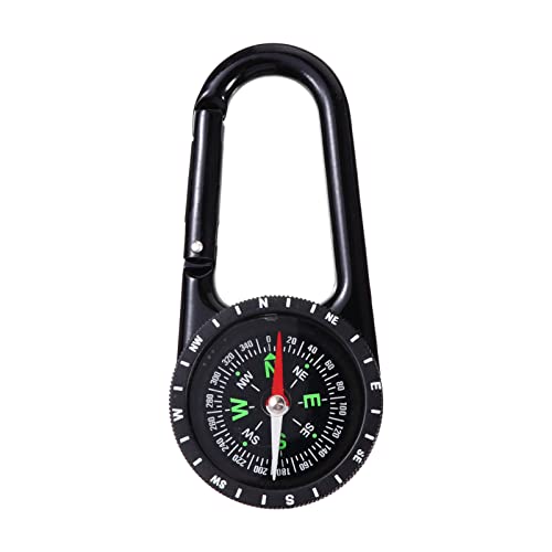 BESPORTBLE Kompass Karabiner: Compass Tragbarer Camping Orientierungslaufkompass Wanderkompass mit Hakenring Multifunktionskompass zum Campingnavigation BESPORTBLE Kompass Karabiner: Compass Tragbarer Camping Orientierungslaufkompass Wanderkompass mit Hakenring Multifunktionskompass zum Campingnavigation von BESPORTBLE