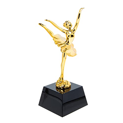 BESPORTBLE Trophäe Pokal Ballett Skulptur Mädchen Figur Statue Gewinner Award Pokal Tischdeko Pokal Kindergeburtstag Party Geschenke von BESPORTBLE