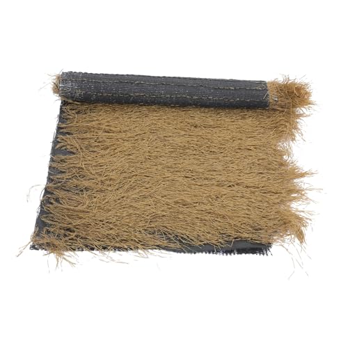 BESPORTBLE Künstliches Strohdach für Garten Terrasse Naturgetreue Dacheindeckung Pflegeleichtes Pe Material für Dekoration Lebendige Farben für Gartenprojekte BESPORTBLE Künstliches Strohdach für Garten Terrasse Naturgetreue Dacheindeckung Pflegeleichtes Pe Material für Dekoration Lebendige Farben für Gartenprojekte von BESPORTBLE