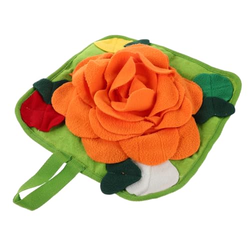 BESPORTBLE Langsames Füttern Haustier Snuffle Matte für Kaninchen Hamster Katzenwelpen Interaktives Nasenarbeits zur Mentalen Stimulation Waschbar rutschfest Korallenfarben BESPORTBLE Langsames Füttern Haustier Snuffle Matte für Kaninchen Hamster Katzenwelpen Interaktives Nasenarbeits zur Mentalen Stimulation Waschbar rutschfest Korallenfarben von BESPORTBLE