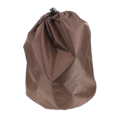 BESPORTBLE Lawn Mower Engine Cover Oxford Uv Staubschutz Wetterfeste Schutzhülle für Rasenmäher Motor Braun Installieren und Entfernen von BESPORTBLE