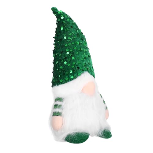 BESPORTBLE Leuchtender Weihnachtswichtel Plüschfigur Skandinavischer Tomte Nordic Stil für Tisch Baumdeko Vielseitige Xmas Deko ohne Batterien für Festliche Wohn Bürogestaltung von BESPORTBLE