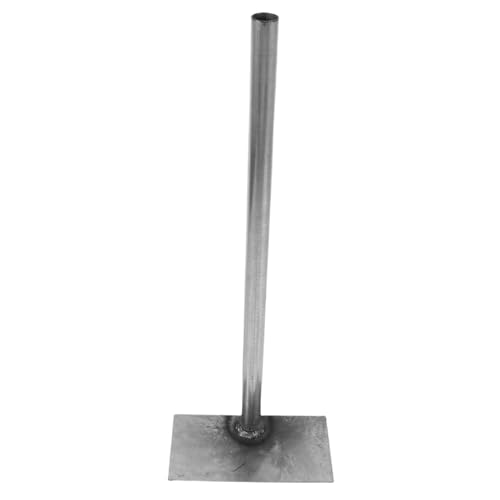 BESPORTBLE Manganstahl Kohlerake mit Langem Griff Robuste Ascheschaufel für Grill Kamin Pizzaofen und Feuerstelle Dicke Konstruktion für Effiziente Holzkohlereste und Ascheräumung von BESPORTBLE