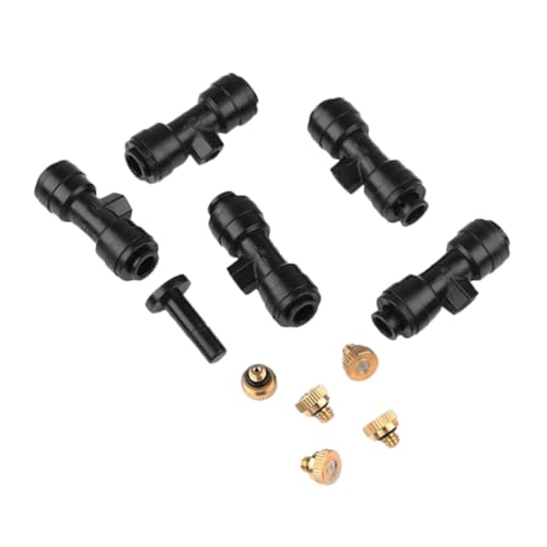BESPORTBLE Messing Sprühdüsen mit Schnellsteck sprühdüsenhalter und Endstopfen Rostfrei Kältebeständig für Gartenschlauch Bewässerung Effektive Nebelbildung Langlebig und Sicher BESPORTBLE Messing Sprühdüsen mit Schnellsteck sprühdüsenhalter und Endstopfen Rostfrei Kältebeständig für Gartenschlauch Bewässerung Effektive Nebelbildung Langlebig und Sicher von BESPORTBLE