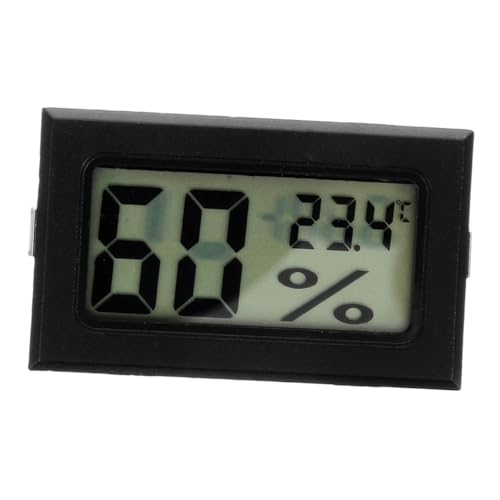 BESPORTBLE Mini Digitales Hygrometer und Thermometer für Innenräume Präzise Temperatur Luftfeuchtigkeitsmessung Kompakter Feuchtigkeitsmesser für Wohnzimmer Büro Gewächshaus Zuverlässiger von BESPORTBLE