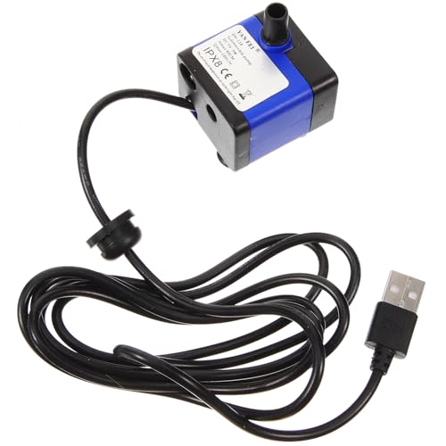 BESPORTBLE Usb Tauchpumpe Wasserpumpe Für Aquarien Und Teich Leise Kompakt Leistungsstark Für Hydroponik Und Kleine Fischbehälter Installieren Tragbar von BESPORTBLE