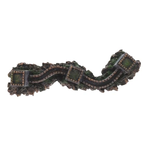BESPORTBLE Miniatur Chinesische Brücke Modell für Aquarium Dekoration Handgefertigtes Landschaftsornament Einzigartiges und Souvenir für Tisch und Regal Deko von BESPORTBLE