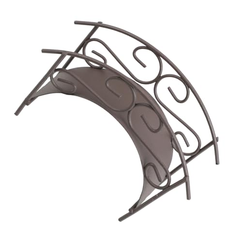 BESPORTBLE Miniatur Metall Bogenbrücke Garten Deko Haus Arch Bridge Modell DIY Micro Landschafts Zubehör für Bonsai und Gartenpfad Gestaltung von BESPORTBLE