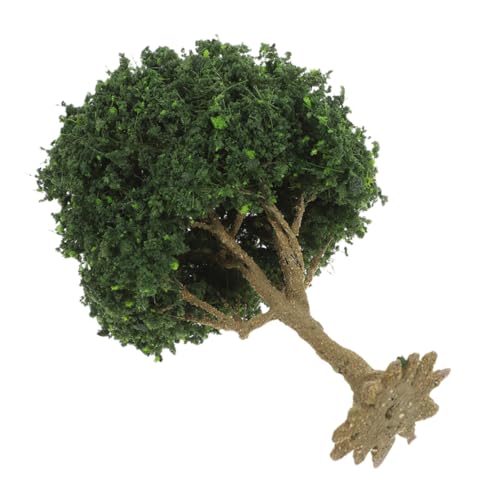 BESPORTBLE Miniatur Modellbaum Miniaturbaum für DIY Mikrolandschaft Feengarten Puppenhaus Landschaftsbau Realistisch Gestalteter Mini Baum von BESPORTBLE