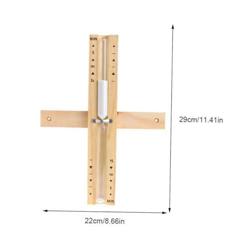 BESPORTBLE Minuten Sauna Sanduhr mit Drehbarem Design Hitzebeständigem Glas und Feinem Sand Wandhängend für Präzise Zeitmessung im Badezimmer und Sauna Zubehör BESPORTBLE Minuten Sauna Sanduhr mit Drehbarem Design Hitzebeständigem Glas und Feinem Sand Wandhängend für Präzise Zeitmessung im Badezimmer und Sauna Zubehör von BESPORTBLE