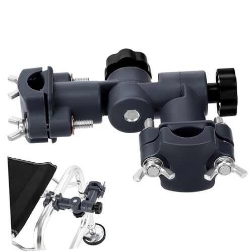 BESPORTBLE Multifunktionale Angelstuhl Regenschirmhalterung mit Köderfach und Adapter für Outdoor Angeln und Camping Aktivitäten von BESPORTBLE