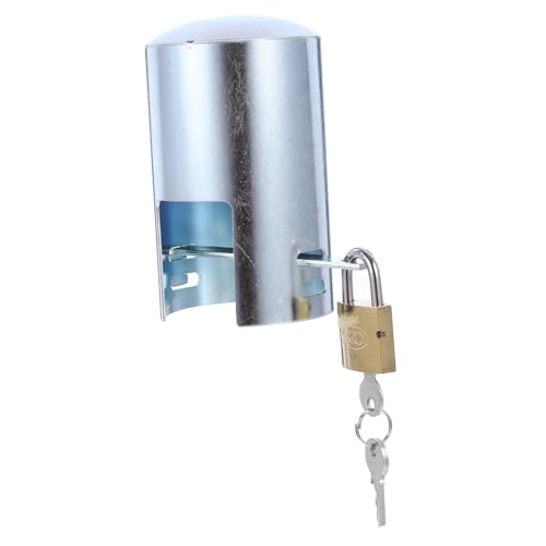 BESPORTBLE Multifunktionales Outdoor Wasserhahnschloss aus Verzinktem Robustes Absperrsystem für Gartenschläuche Diebstahlsicherer Schutz für Außenwasserhähne Witterungsbeständig und Einfach BESPORTBLE Multifunktionales Outdoor Wasserhahnschloss aus Verzinktem Robustes Absperrsystem für Gartenschläuche Diebstahlsicherer Schutz für Außenwasserhähne Witterungsbeständig und Einfach von BESPORTBLE