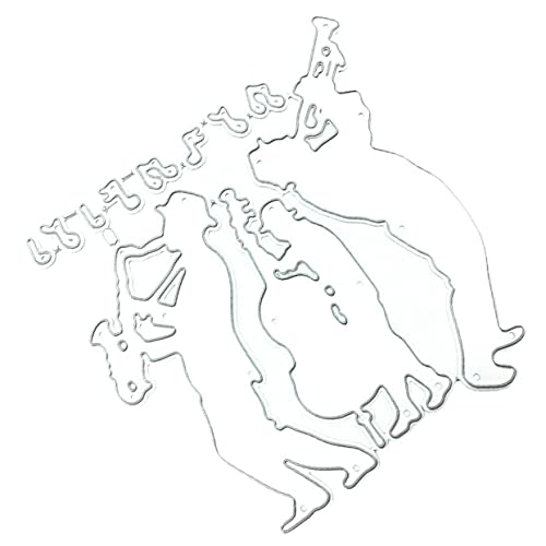 BESPORTBLE Musikalische Noten-stanzschablone Aus Metall Für DIY-Karten Scrapbooking Und Kreative Bastelprojekte Hochwertige Und Wiederverwendbare Schneidform Für Bastelarbeiten von BESPORTBLE