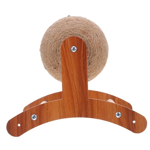 BESPORTBLE Natürlicher Sisal Kratzball mit Holzständer Handgewickeltes Robustes Katzenspielzeug für Katzen Kätzchen Kaninchen Interaktives Kratzvergnügen für Drinnen Fördert Krallenpflege und BESPORTBLE Natürlicher Sisal Kratzball mit Holzständer Handgewickeltes Robustes Katzenspielzeug für Katzen Kätzchen Kaninchen Interaktives Kratzvergnügen für Drinnen Fördert Krallenpflege und von BESPORTBLE