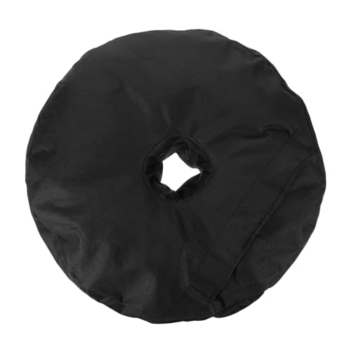 BESPORTBLE Outdoor Sandanker Sandsack Rund Für Strand Camping Sonnenschirm Stabiler Sandfüllbarer Gewichtsanker Wetterfest Und Leicht Zu Transportieren von BESPORTBLE