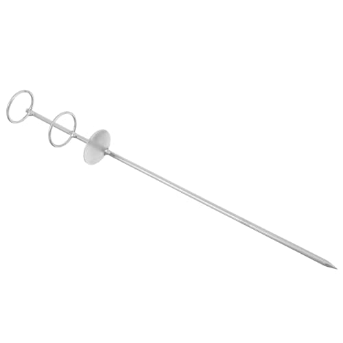 BESPORTBLE Outdoor Silber Outdoor Regenschirm Spike Metall Regenschirm Schirmständer Metall von BESPORTBLE
