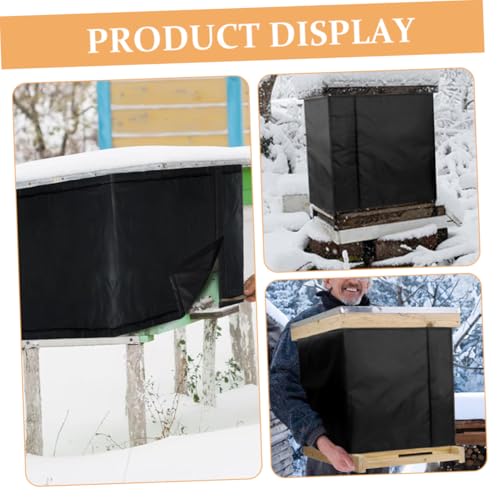 BESPORTBLE Oxford Bienenstock Schutzhülle Winterfest Winddicht Isolierend Warmes Beehive Wrap für Garten Imkerei Langlebig und Einfach zu Handhaben von BESPORTBLE