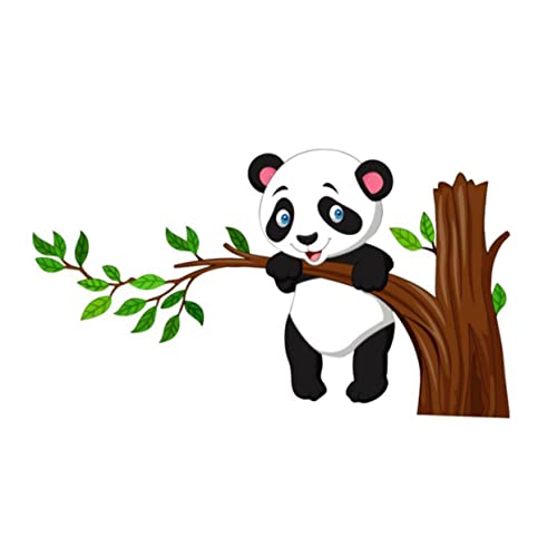 BESPORTBLE Panda Aufkleber Hochwertigem PVC Selbstklebende Wanddekoration für Kinderzimmer Geeignet für Glatte Wände Fenster und Möbel BESPORTBLE Panda Aufkleber Hochwertigem PVC Selbstklebende Wanddekoration für Kinderzimmer Geeignet für Glatte Wände Fenster und Möbel von BESPORTBLE