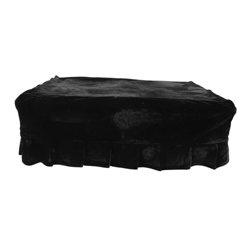 BESPORTBLE Piano Hocker Bezug aus Schwarzem Goldvelours Staubdicht und Schmutzabweisend Schützender Klavierhocker Überzug Weich und Langlebig Einfach zu Reinigen Dekorative Klavierbank BESPORTBLE Piano Hocker Bezug aus Schwarzem Goldvelours Staubdicht und Schmutzabweisend Schützender Klavierhocker Überzug Weich und Langlebig Einfach zu Reinigen Dekorative Klavierbank von BESPORTBLE