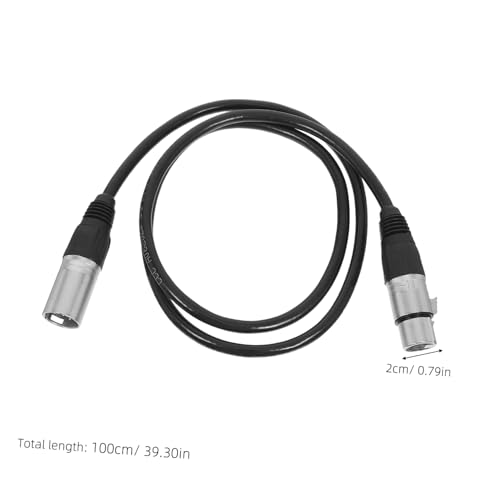 BESPORTBLE Poliges Xlr Mikrofonkabel Male zu Female Professionelles Audiokabel für Bühne Studio Mixer und Lautsprechersysteme mit Stabiler Verbindung BESPORTBLE Poliges Xlr Mikrofonkabel Male zu Female Professionelles Audiokabel für Bühne Studio Mixer und Lautsprechersysteme mit Stabiler Verbindung von BESPORTBLE