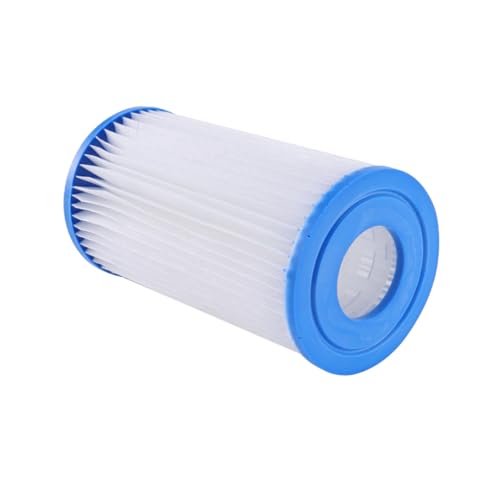 BESPORTBLE Pool Wasserfilterkartusche Ersatzfilter für Schwimmbadpumpe Langlebig Abs Material Faltbares Design zur Effektiven Entfernung von Haaren Blättern Sand und Sedimenten von BESPORTBLE