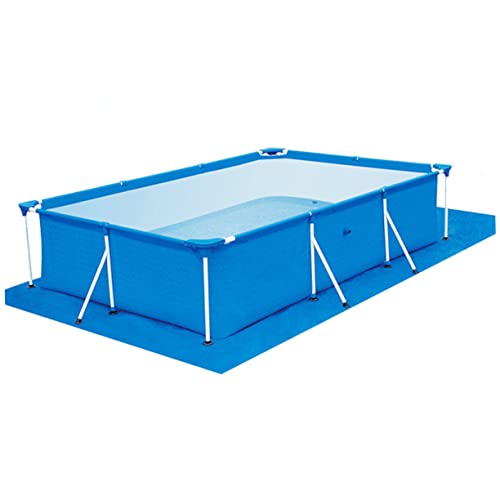 BESPORTBLE Pe Stoff Rechteck Schwimmbad Matte Aufblasbare Pool Abdeckung Pad Blatt Boden Tuch 335x335cm von BESPORTBLE
