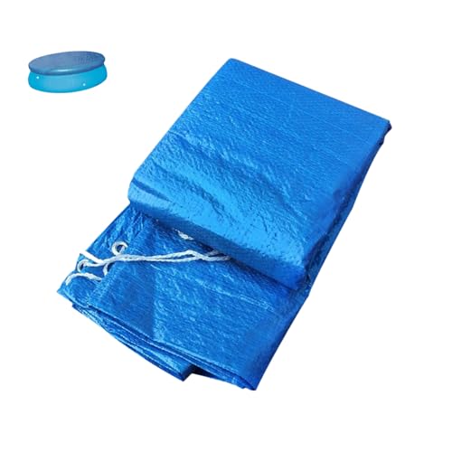 BESPORTBLE Poolabdeckung Rund Blau Staub Regenschutz für Aufblasbare Schwimmbecken und Frame Pools Langlebiges Material Einfache Handhabung Passend für Durchmesser Pools BESPORTBLE Poolabdeckung Rund Blau Staub Regenschutz für Aufblasbare Schwimmbecken und Frame Pools Langlebiges Material Einfache Handhabung Passend für Durchmesser Pools von BESPORTBLE