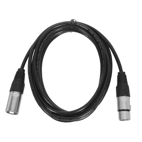 BESPORTBLE Professionelles Xlr Mikrofonkabel Male To Female Ausgewogenes Audiokabel für Studio Podcast Mixer und Bühnenbeleuchtung Robust Stabile Verbindung Schwarz BESPORTBLE Professionelles Xlr Mikrofonkabel Male To Female Ausgewogenes Audiokabel für Studio Podcast Mixer und Bühnenbeleuchtung Robust Stabile Verbindung Schwarz von BESPORTBLE