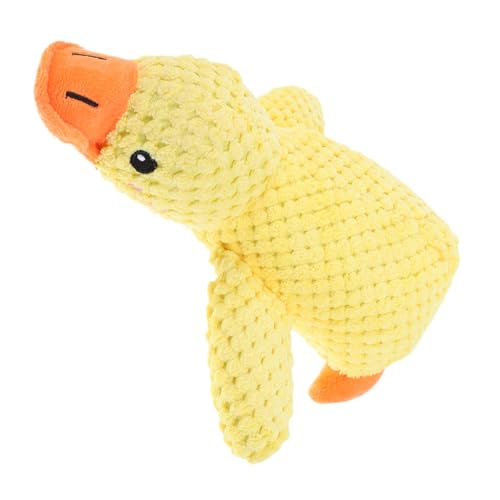BESPORTBLE Quietschendes Hundespielzeug Große Gelbe Ente Plüsch Kauspielzeug Für Welpen Sicheres Indoor Für Beißer Haustiere BESPORTBLE Quietschendes Hundespielzeug Große Gelbe Ente Plüsch Kauspielzeug Für Welpen Sicheres Indoor Für Beißer Haustiere von BESPORTBLE