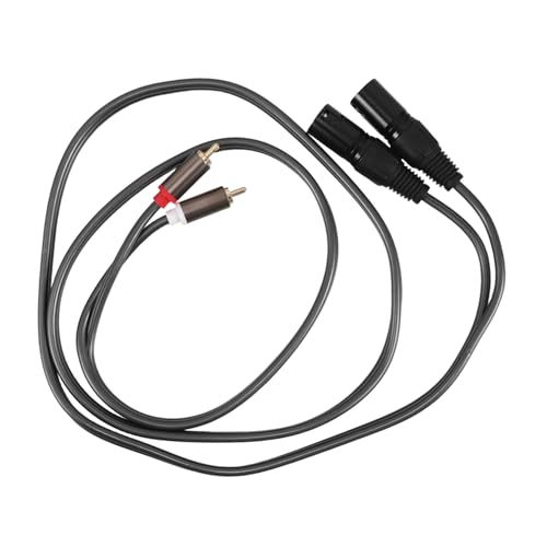 BESPORTBLE Rca zu Xlr Kabel Audio Kabel für Mixer und Stabile Übertragung Vielseitig Einsetzbar Klare Audioqualität für Verschiedene Anwendungen BESPORTBLE Rca zu Xlr Kabel Audio Kabel für Mixer und Stabile Übertragung Vielseitig Einsetzbar Klare Audioqualität für Verschiedene Anwendungen von BESPORTBLE
