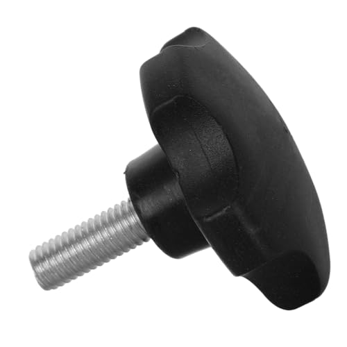 BESPORTBLE Regenschirm Ersatzschrauben Terrassenschirm Poladapter Kunststoff Schwarzes Metall von BESPORTBLE