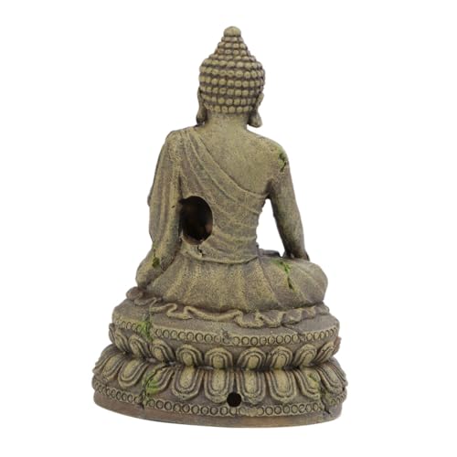 BESPORTBLE Resin Buddha Figurine Aquarium Dekoration Fisch Tank Ornament Zen Landschaftsdeko aus Hochwertigem Umweltfreundlichem Material für Süß Meerwasser Stabile Platzierung Natürliche BESPORTBLE Resin Buddha Figurine Aquarium Dekoration Fisch Tank Ornament Zen Landschaftsdeko aus Hochwertigem Umweltfreundlichem Material für Süß Meerwasser Stabile Platzierung Natürliche von BESPORTBLE