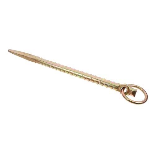 BESPORTBLE Robuster Erdanker für Nutztiere mit Starkem Ring Vielseitiger Weidepfahl für Rinder Pferde Ziegen und Schafe Tragbarer Tierhaltungs bodenpflock für Weiden Zäune und Zelthalterung von BESPORTBLE