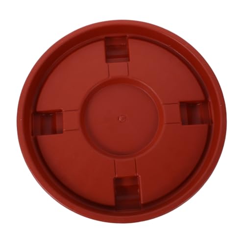 BESPORTBLE Runder Pflanzentablett mit Rädern Pflanzgefäßhalter Beweglicher Pflanzenroller für Blumentöpfe Bodenschutz und Einfacher Transport Drinnen und Draußen von BESPORTBLE