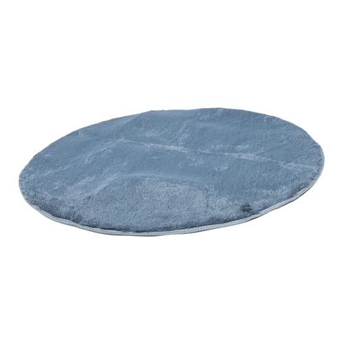 BESPORTBLE Schalldämmende Rutschfeste Matte Rund Polyester plüsch Teppich für Wohnzimmer und Geschäft Dicke Schallschutz isolierung Dekorative Bodenschutzmatte Geräuschabsorbierend und von BESPORTBLE
