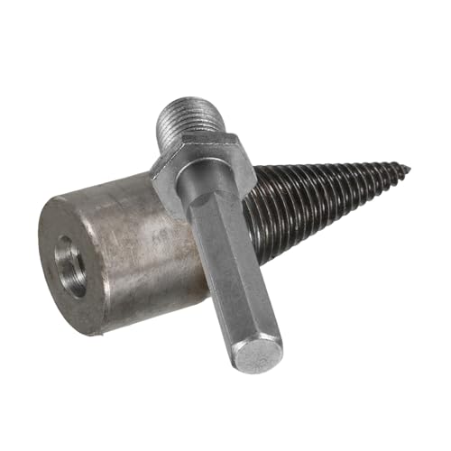 BESPORTBLE Schwere Holzspaltbohrer aus Hochkohlenstoffstahl Sechskantschaft Präzise Spaltkegel für Bohrmaschine zum Schnellen Spalten von Feuerholz Langlebiges Zubehör für Akkuschrauber und BESPORTBLE Schwere Holzspaltbohrer aus Hochkohlenstoffstahl Sechskantschaft Präzise Spaltkegel für Bohrmaschine zum Schnellen Spalten von Feuerholz Langlebiges Zubehör für Akkuschrauber und von BESPORTBLE