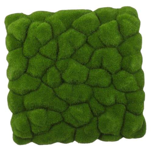 BESPORTBLE Simuliertes Moosbrett falsches Moos Dekoration Fälschung Outdoor- Sphagnum Moossteppic DIY Moosprojekte Gartenmoosverzierung Moosplattendekor Pflanzen Wand Beflockung Green von BESPORTBLE