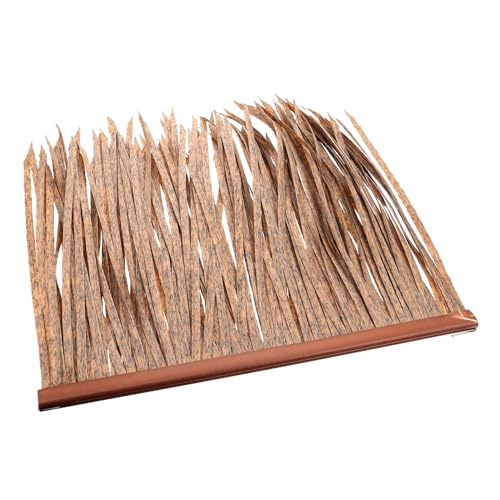 BESPORTBLE Simuliertes Strohdach Ornament Künstliches Stroh Dachplatte für Gartenhaus Dacheindeckung Außenbereich Dekor DIY Landschaftsbau UV beständig BESPORTBLE Simuliertes Strohdach Ornament Künstliches Stroh Dachplatte für Gartenhaus Dacheindeckung Außenbereich Dekor DIY Landschaftsbau UV beständig von BESPORTBLE