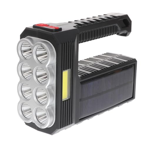 BESPORTBLE Solar Led Außenlampe Tragbar Für Camping Mit Usb Aufladung Praktisch Für Outdoor Aktivitäten Abs Material Lichtstrahler Für Bootfahren Jagen Angeln von BESPORTBLE