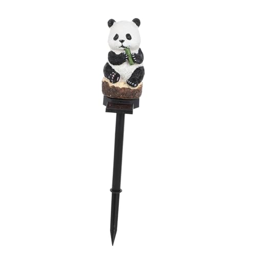 BESPORTBLE Solar Stake Lamp Panda Form Langlebig Wetterfest Dekorativ für Außen Garten Beleuchtung aus Robustem PP Resin Material BESPORTBLE Solar Stake Lamp Panda Form Langlebig Wetterfest Dekorativ für Außen Garten Beleuchtung aus Robustem PP Resin Material von BESPORTBLE