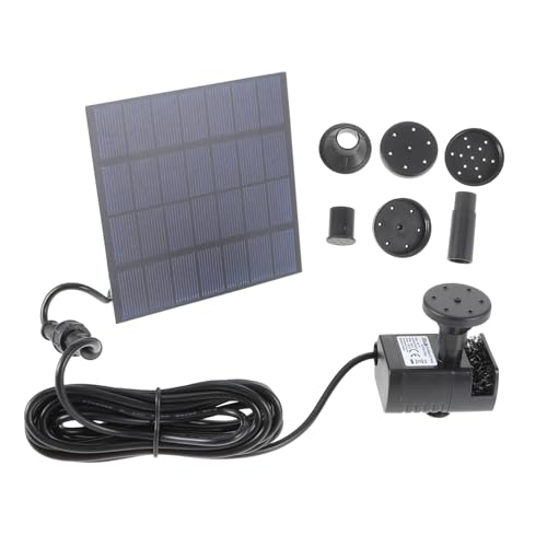 BESPORTBLE Solar Vogelbad Springbrunnen Pumpe Pumpe Schwimmende Springbrunnen Pumpe Garten Wasser - von BESPORTBLE