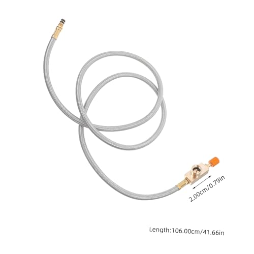 BESPORTBLE Tank Verlängerungsschlauch für Outdoor Gasbrenner Edelstahl Gasrohr Flexibel und Sicher Kompatibel mit Campingkocher Gasflasche und Feuerstelle Leicht Tragbar Stabile Verbindung BESPORTBLE Tank Verlängerungsschlauch für Outdoor Gasbrenner Edelstahl Gasrohr Flexibel und Sicher Kompatibel mit Campingkocher Gasflasche und Feuerstelle Leicht Tragbar Stabile Verbindung von BESPORTBLE